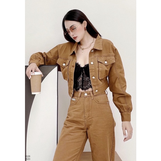 Áo khoác kaki jeans QC