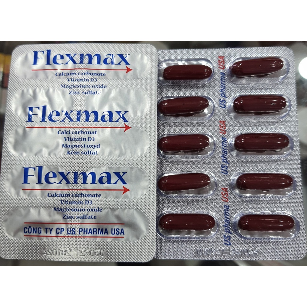 FLEXMAX USP - Bổ sung Canxi cần thiết giúp xương chắc khỏe