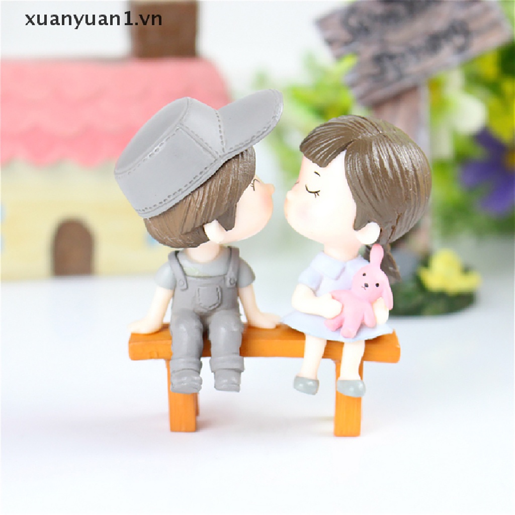 Set 2 Mô Hình Búp Bê Cặp Đôi Xinh Xắn Đáng Yêu