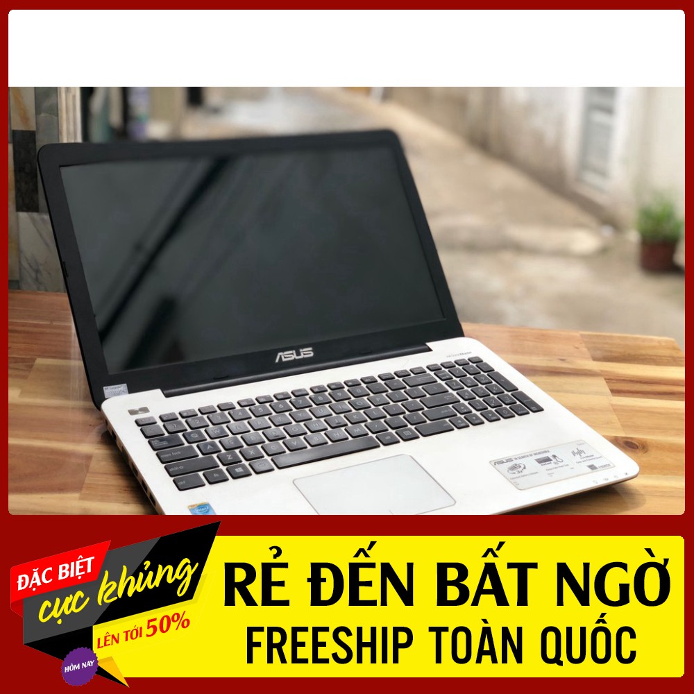 [500K] Laptop Asus X555L I5 4210U, ram 8G SSD 120G 15.6 inch Vỏ Nhôm Siêu Đẹp Chiến Game Tốt