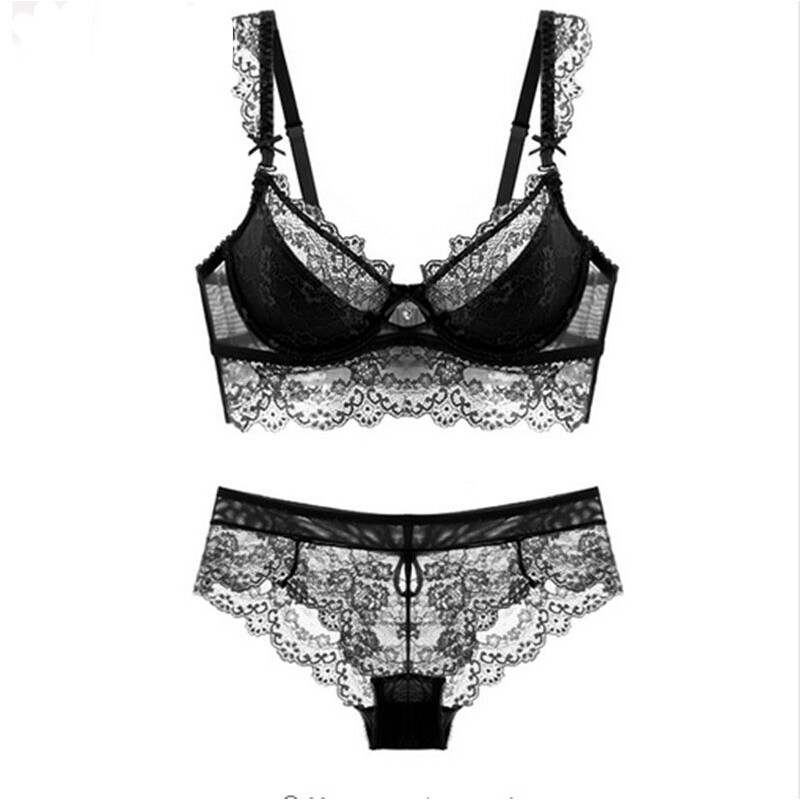 Set đồ lót ren có mút đệm quyến rũ dành cho nữ