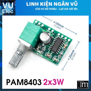Module Khuếch Đại Audio 2x3W VR-AU8403
