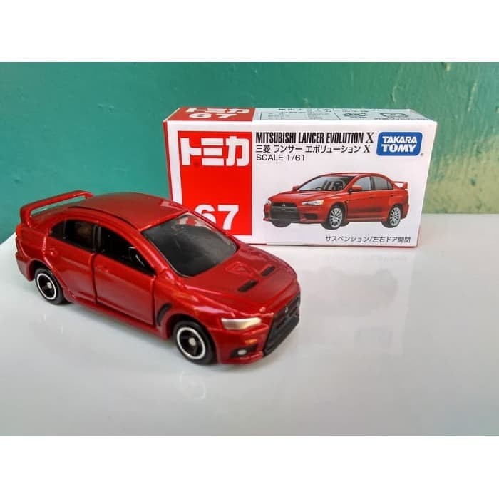 Mô Hình Xe Hơi Mitsubishi Lancer Evolution X No 67