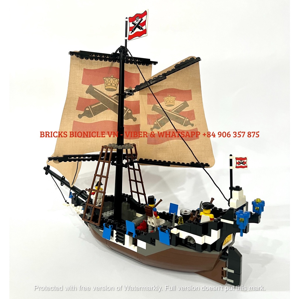 LEGO PIRATES SYSTEM - ĐỒ CHƠI XẾP HÌNH LEGO TÀU CƯỚP BIỂN -  6271 IMPERIAL FLAGSHIP - HẢI THUYỀN HOÀNG GIA