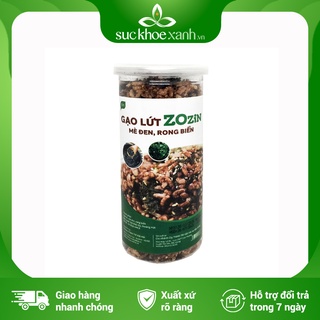 Gạo lứt mè đen rong biển Zozin - 310g/hủ - Hàng chính hãng