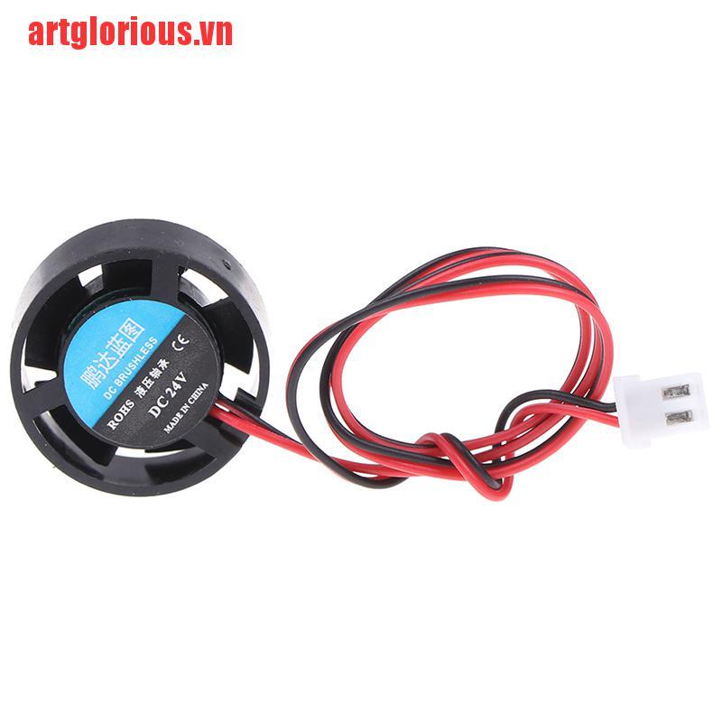 【artglorious】25.5x10mm 5V 9V 12V 24V Round Mini Cooling Fan for LED Lamps Compu