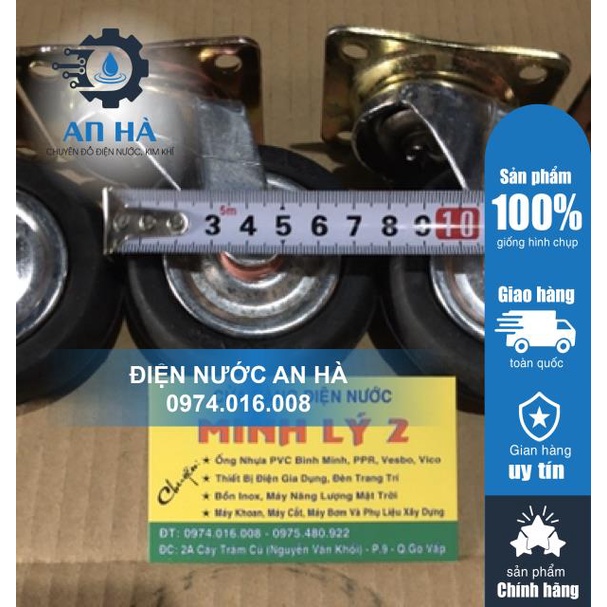 Bánh xe xoay 360 độ