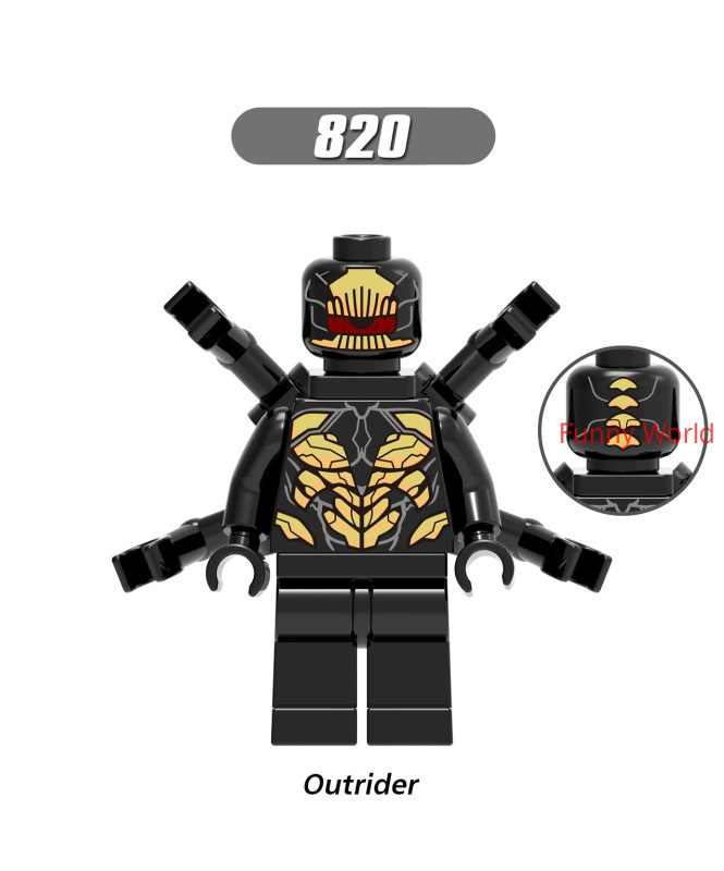 Đồ Chơi Lắp Ráp Siêu Anh Hùng Avengers Thanos Black Widow Dead Blade X0186