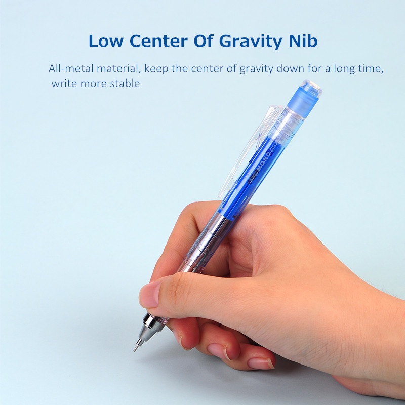 Bút chì cơ khí TOMBOW Mono Graph Trung tâm trọng lực thấp 0,5mm Màu trong suốt