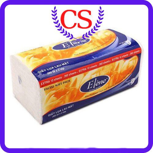 Khăn giấy lụa rút Elène 260 tờ x 2 lớp