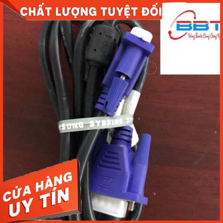 Dây VGA  1,5m chính hãng chống nhiễu. dây VGA samsung