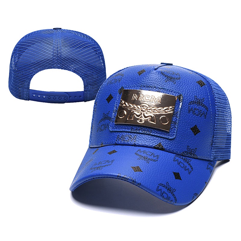 Mũ Lưỡi Trai Thể Thao golf Chạy Bộ golf Vải Lưới 7 Màu MCM Có Dây Đeo Tùy Chỉnh Thời Trang Cho Nam Và Nữ