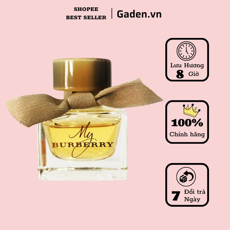 Nước Hoa Nữ My Burbbery 90ml Hương Thơm Sang Trọng, Quyến Rũ Thơm Lâu 12h Dầu Thơm Nữ Chính Hãng