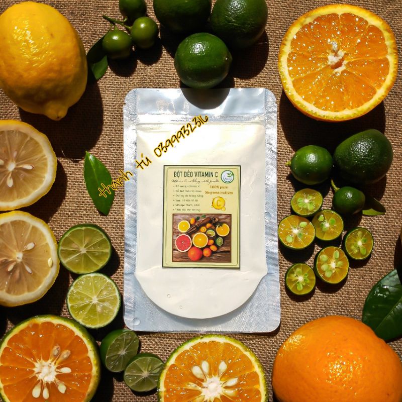 100g bột dẻo đắp mặt vitamin c hàng cao cấp