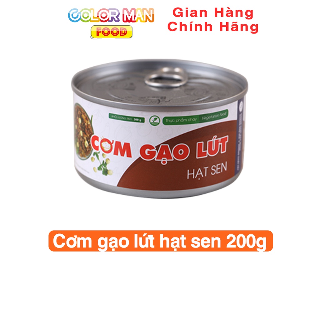 Cơm gạo lứt hạt sen 200g