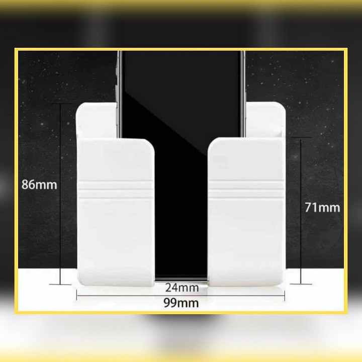Kệ cài điện thoại, điều khiển loại dán tường tiện dụng siêu rẻ - HV Store SZ625