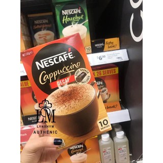 Cà phê Capuchino Decaf Nescafe Xách tay Úc