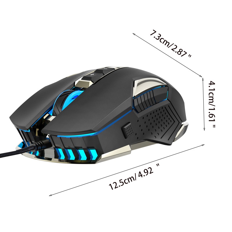 Chuột Quang Gaming 8000 DPI btsg Cho PC Laptop