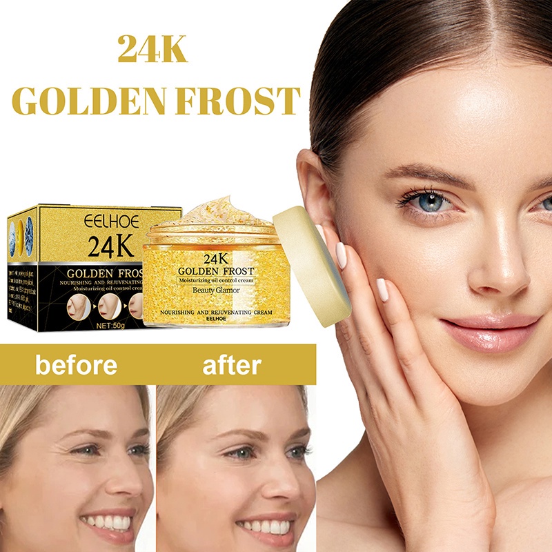 Kem Tinh Chất Vàng 24k Dưỡng Ẩm Làm Mờ Nếp Nhăn