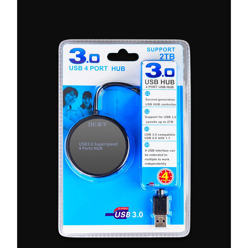 Hub USB 3.0 ra 4 cổng USB 3.0 - Jinghua Z429