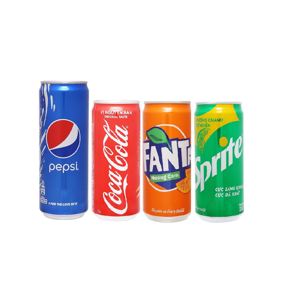 Nước giải khát Coca Pepsi Fanta Sprite