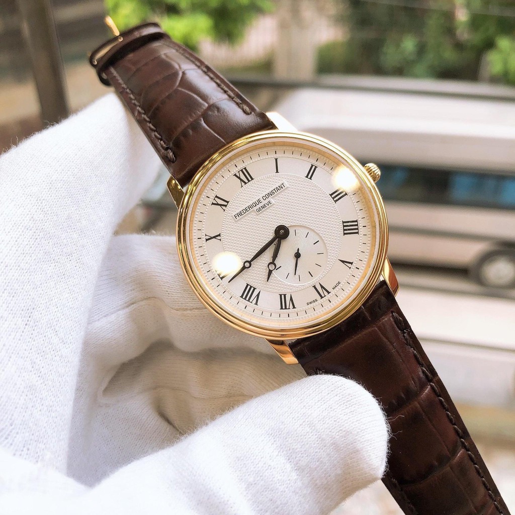 Đồng hồ nam Frederique Constant FC-235M4S5 mắt ngỗng thanh lịch