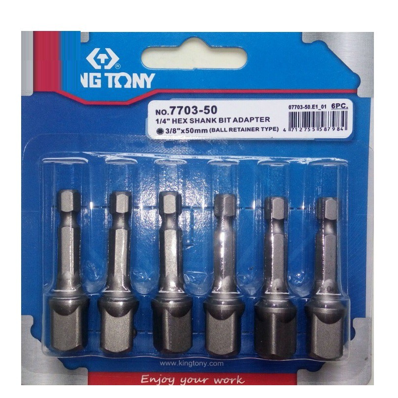 Đầu chuyển vít sang bulong 1/2" 1/4" 3/8" Kingtony