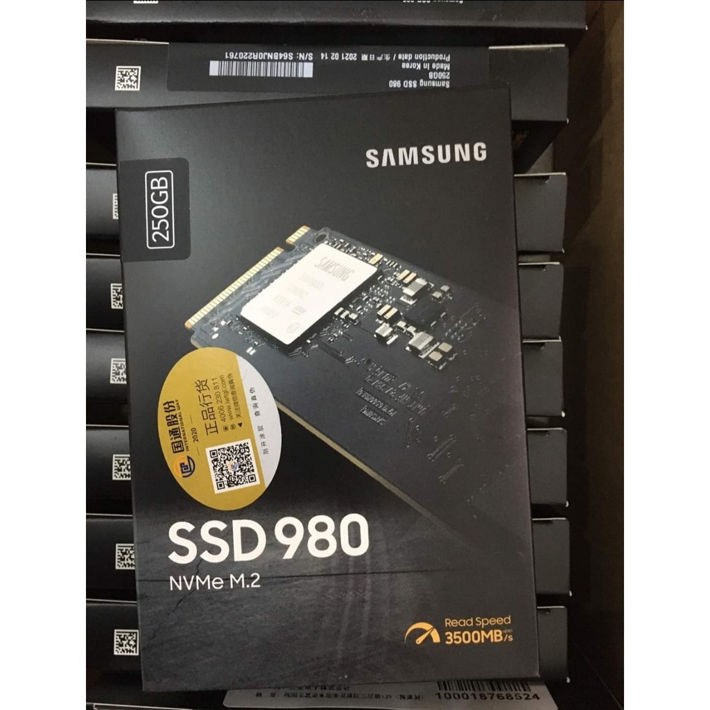 Ổ cứng SSD M2 NVMe Samsung 980 - 250Gb/500Gb/ 1Tb