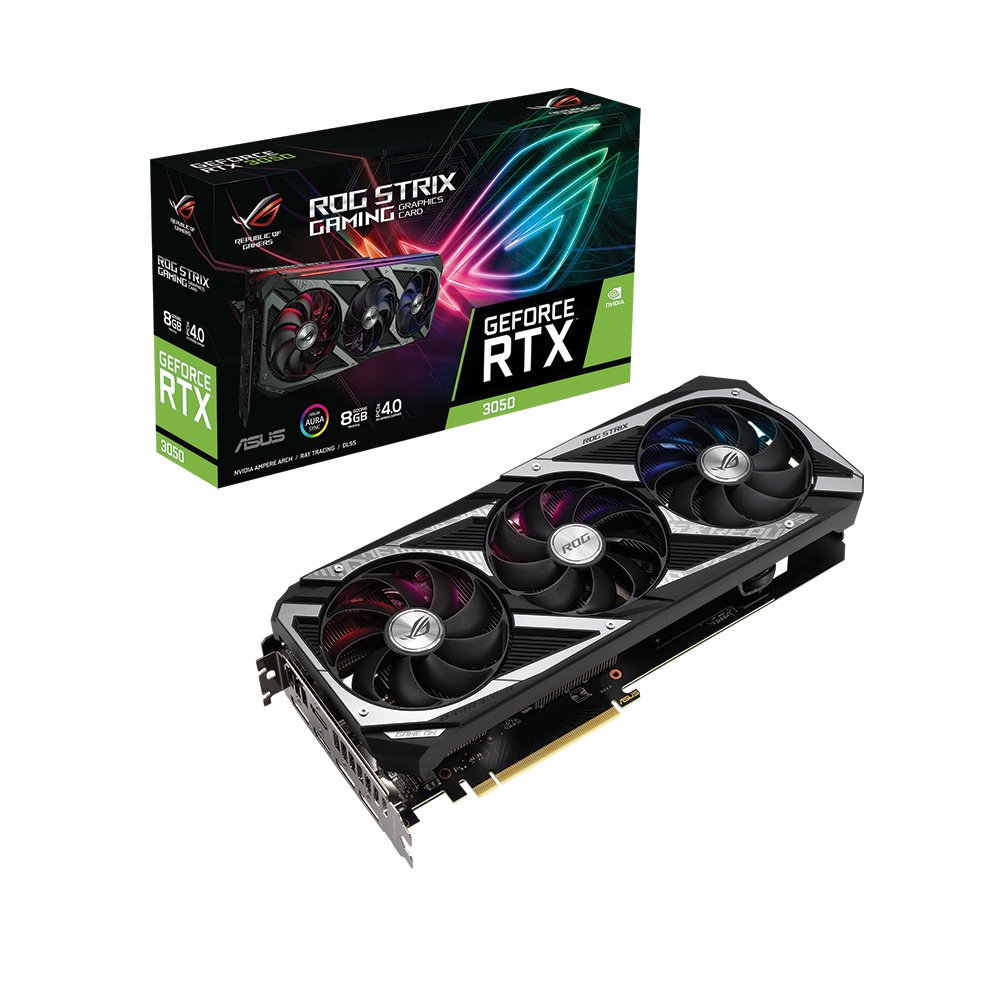 Card đồ họa ASUS ROG STRIX RTX3050 8G GAMING