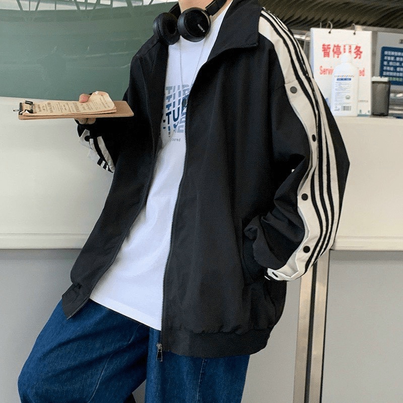 (HCM)  ÁO KHOÁC DÙ BOMBER NAM NỮ FORM RỘNG HÀN QUỐC SIÊU HOTTREND SOÁI CA CHO CÁC BẠN TRẺ KME STORE
