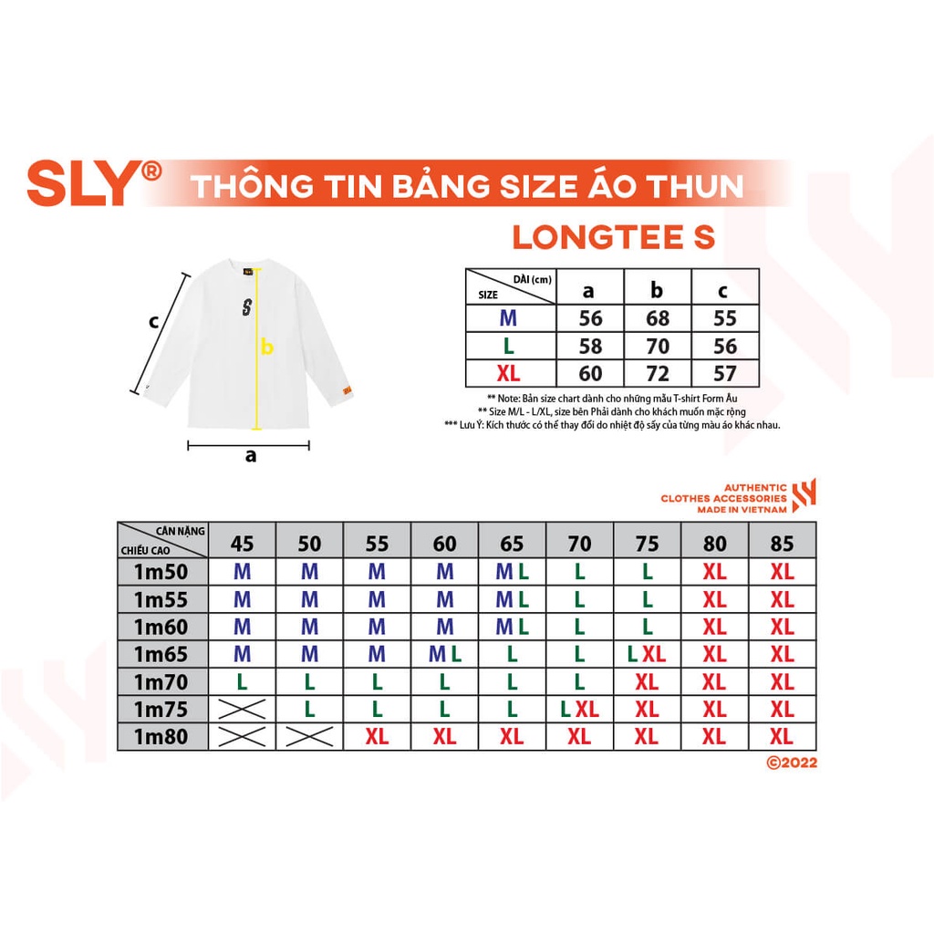 Áo thun tay dài Sly S màu Trắng | BigBuy360 - bigbuy360.vn