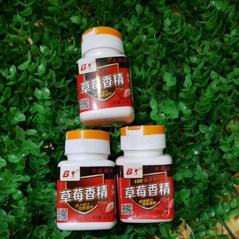 Sữa dâu BS Baisha hộp màu đỏ dâu 60g