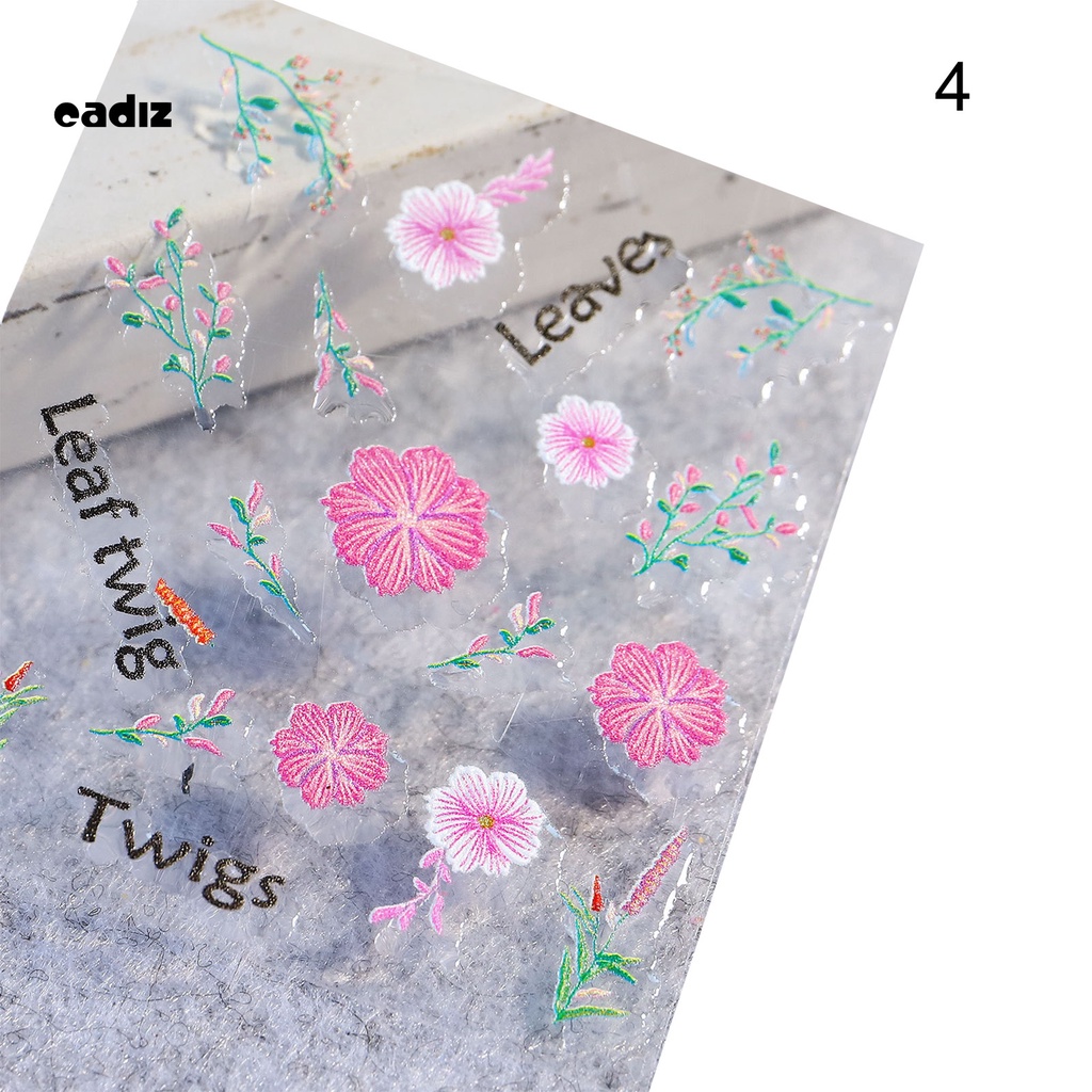 [Hàng mới về] Miếng dán trang trí móng tay siêu mỏng chủ đề giáng sinh diy