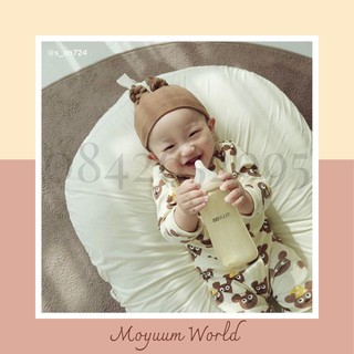 Núm ty bình sữa Moyuum [Chính hãng] đủ size 1 - 4( Thay được vào Pigeon, Lansinoh, MotherK, Avent...)