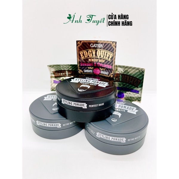 Wax Vuốt Tóc Gatsby Styling Pomade (75g)