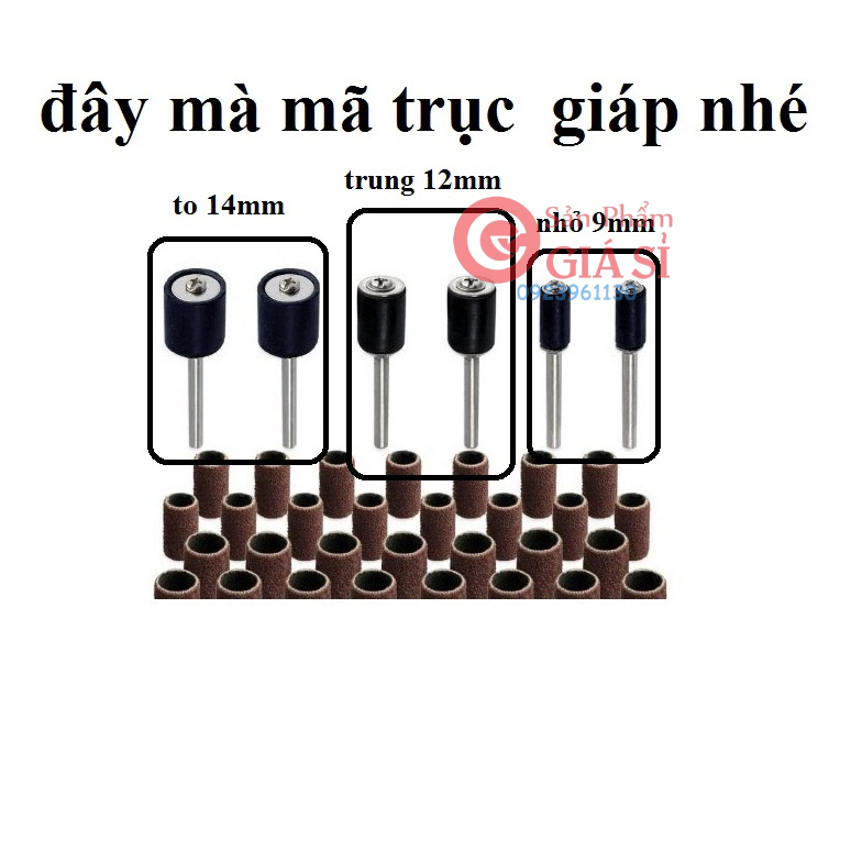 trục cho giáp tròn cán 3mm ❤️freeship❤️