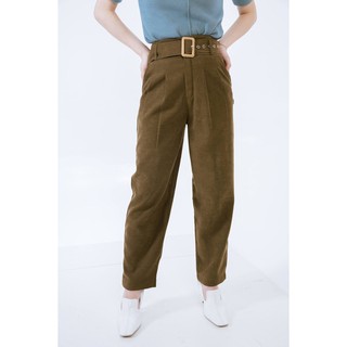 Quần baggy 2 ly kèm đai cchat