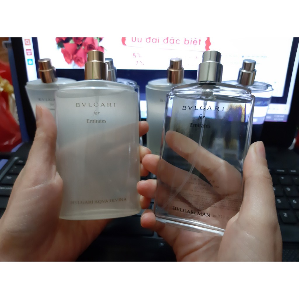 Nước hoa hàng không hạng thương gia bvl gari for emirates 50ml hàng mới về