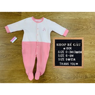 Bodysuit có tất hồng Nous