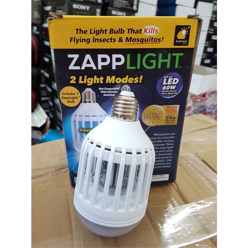 Bóng Đèn LED bắt muỗi hiệu quả cao tiện lợi