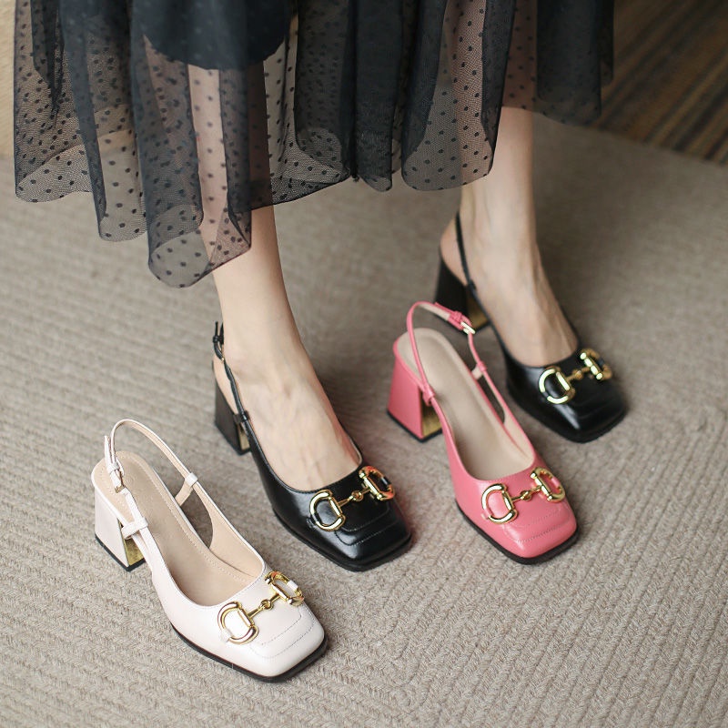 Giày Sandal Cao Gót Hở Ngón Có Size Lớn 41-43 42 Kiểu Dáng Thời Trang Dành Cho Nữ