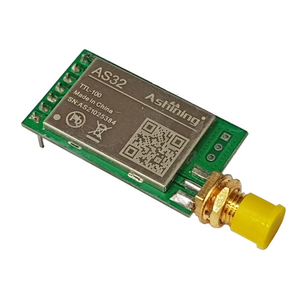 Mạch thu phát không dây RF LORA AS32-TTL-100 SX1278 433MHZ 3000 mét