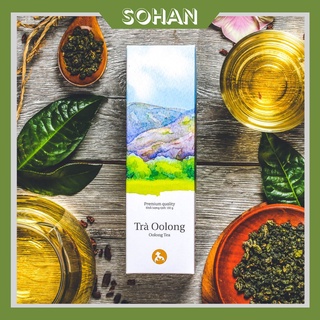 Trà Oolong Lon Thiếc 150g Nguyên Chất, Tinh Khiết - Sohan Food