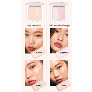 [THANH LÝ]Phấn Bắt Sáng CLIO PRISM HIGHLIGHTER DUO 7g
