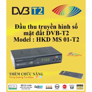 [SALE 10%] Đầu thu truyền hình kỹ thuật số mặt đất DVB-T2 MS 01-T2
