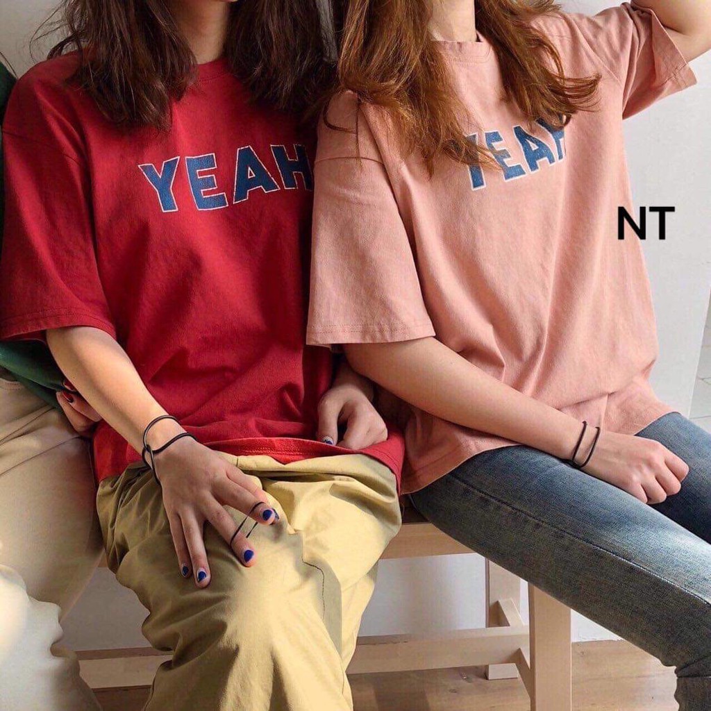 [FREESHIP ĐƠN TỪ 50K] Áo phông chữ YEAH DTR2502