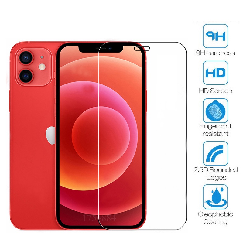 Kính Cường Lực Bảo Vệ Toàn Màn Hình Cho iPhone 12 11 Pro XR X XS Max iPhone 6 6s 7 8 Plus SE 2020
