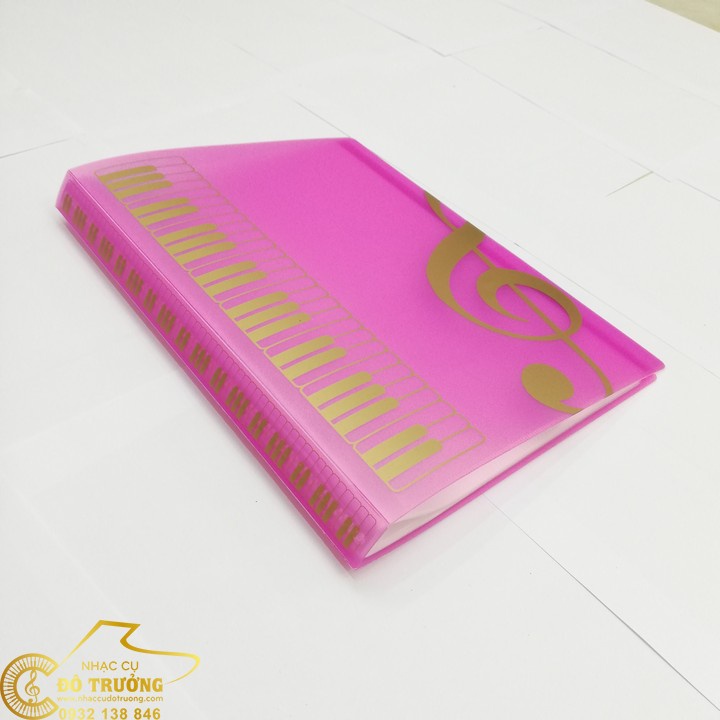 Bìa đựng sheet nhạc loại 40 trang cao cấp