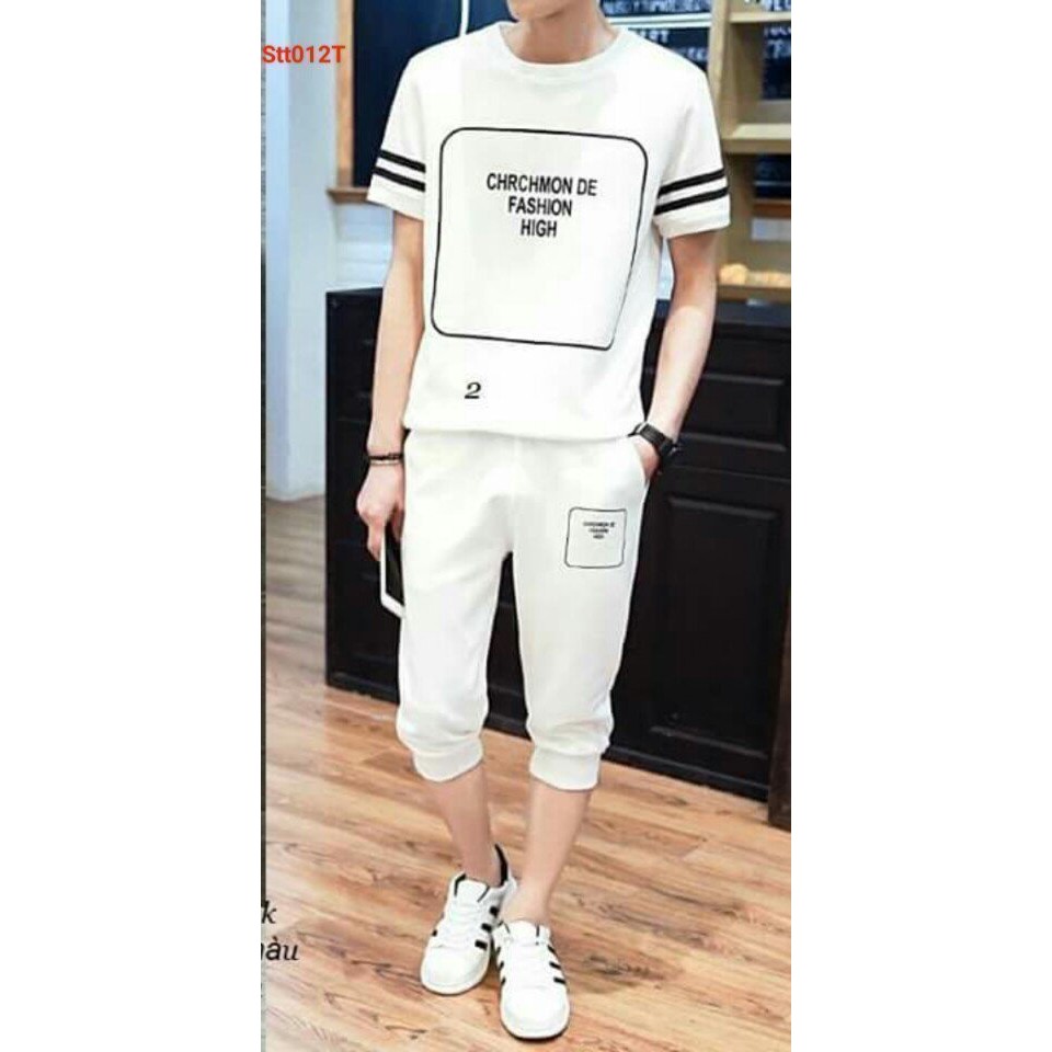 Sét thể thao lững in chữ nam,Đồ bộ thể thao nam,Đồ bộ nam
