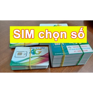[Chọn số] Sim Viettel trả trước V120, V120N, V90C, V70C, V50C...